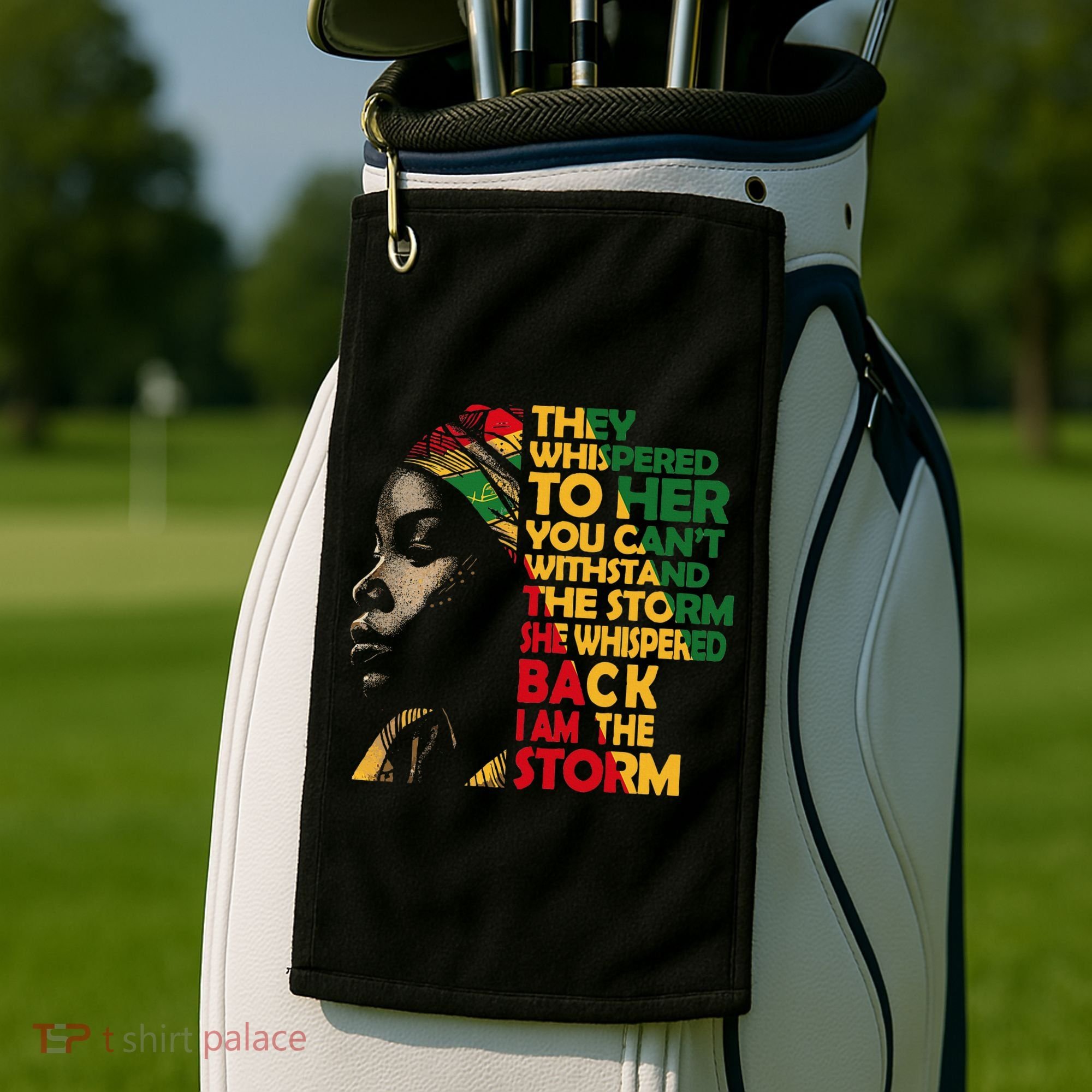 Juneteenth 2024 Women Celebrate Black Freedom Golf Towel
