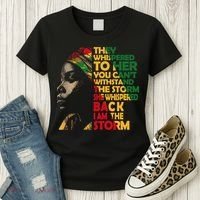 Juneteenth 2024 Women Celebrate Black Freedom Women's T-Shirt thumb 3