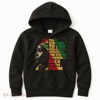 Juneteenth 2024 Women Celebrate Black Freedom Kids Hoodie thumb 0