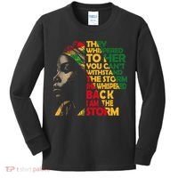 Juneteenth 2024 Women Celebrate Black Freedom Kids Long Sleeve Shirt thumb 0