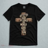 John 3:16 Christian For God So Loved The World T-Shirt thumb 5