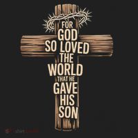 John 3:16 Christian For God So Loved The World Beanie thumb 2