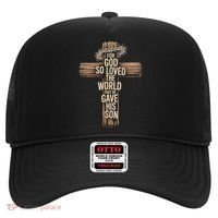 John 3:16 Christian For God So Loved The World Hat thumb 0