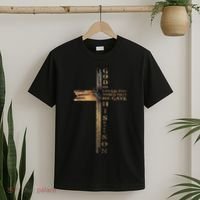 John 316 Christian Cross Bible T-Shirt thumb 2