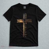 John 316 Christian Cross Bible T-Shirt thumb 5