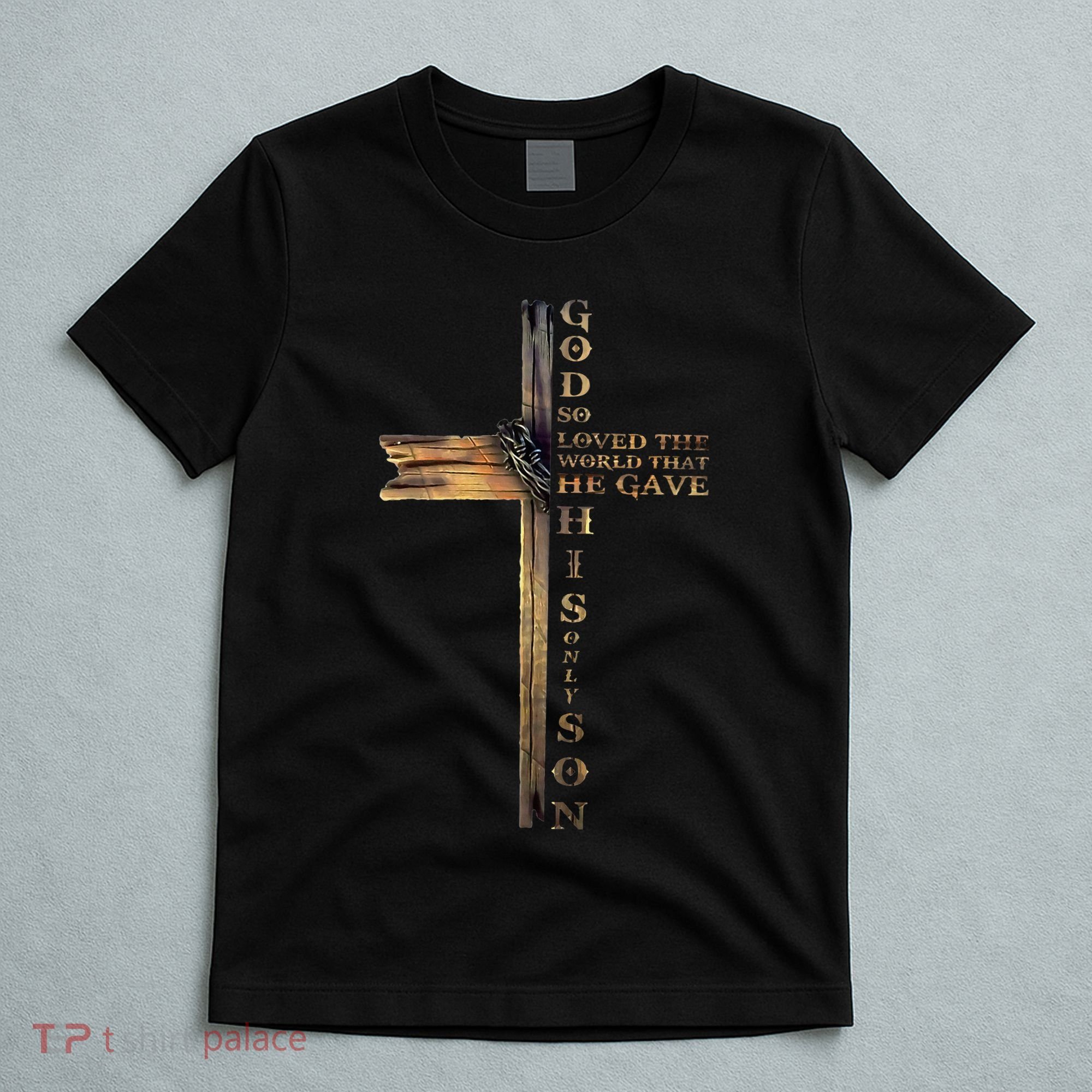 John 316 Christian Cross Bible T-Shirt