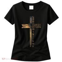 John 316 Christian Cross Bible Women's T-Shirt thumb 0