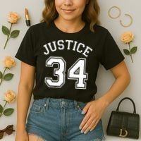 Justice 34 Counts Conviction Trump Comfort Colors Boxy T-Shirt thumb 2