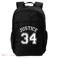 Justice 34 Counts Conviction Trump Backpack thumb 0