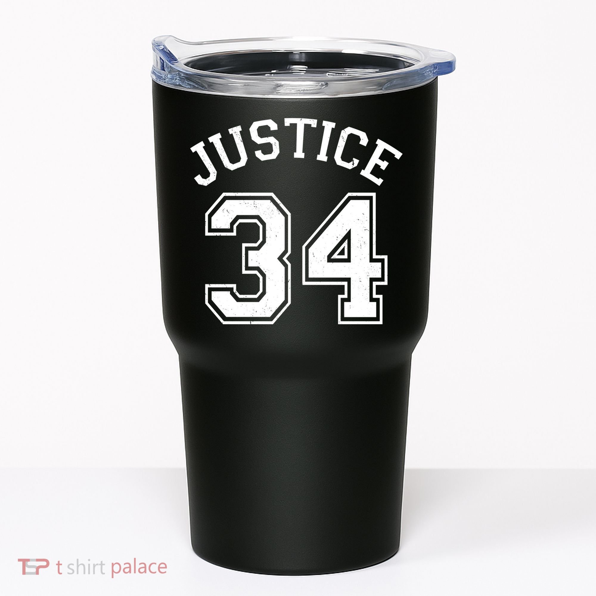 Justice 34 Counts Conviction Trump Tumbler