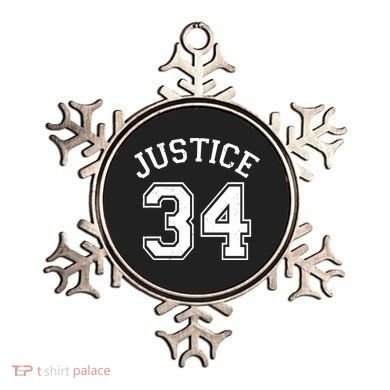 Justice 34 Counts Conviction Trump Ornament