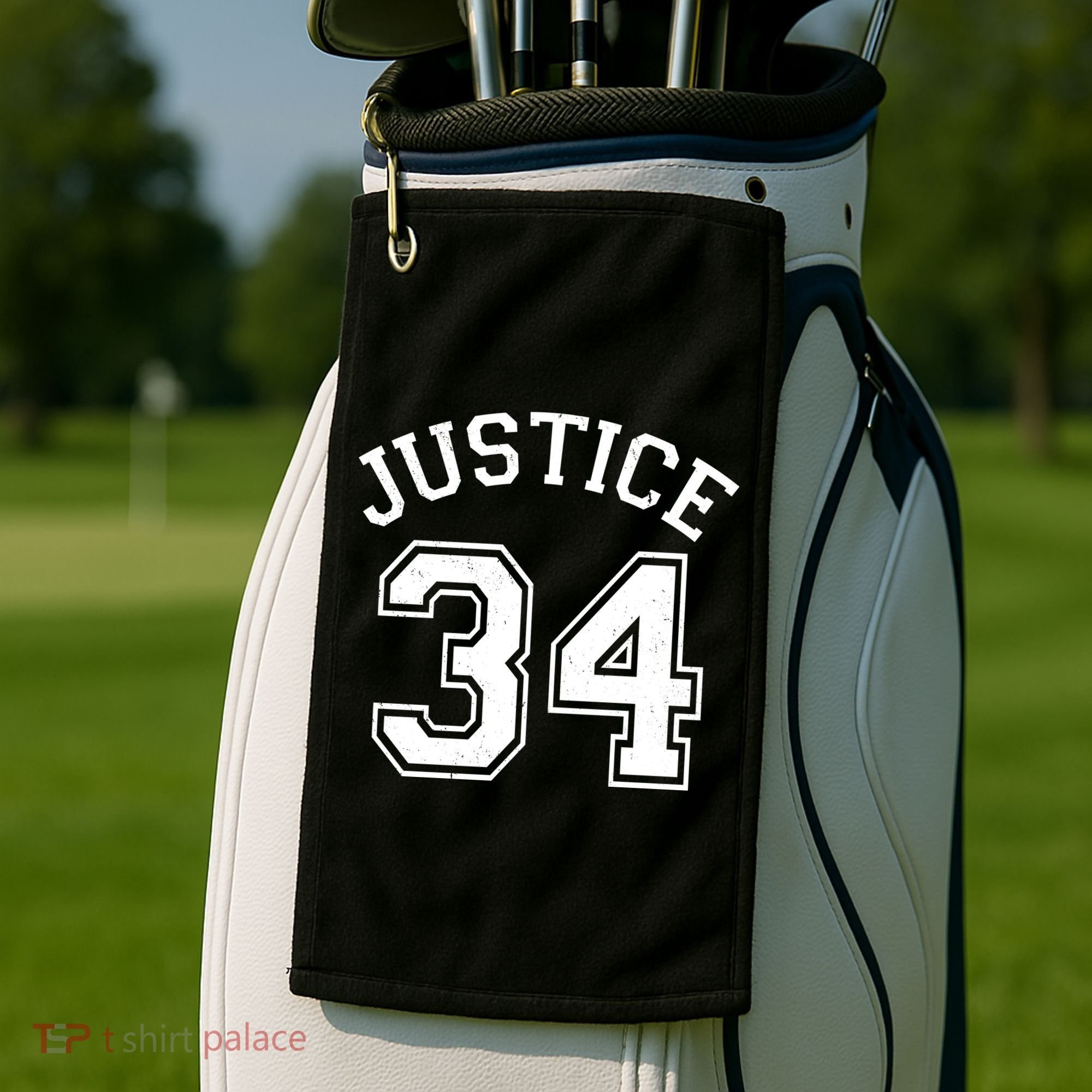 Justice 34 Counts Conviction Trump Golf Towel