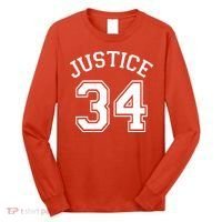 Justice 34 Counts Conviction Trump Long Sleeve Shirt thumb 0