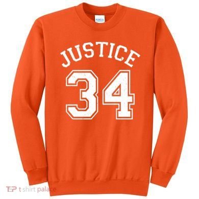 Justice 34 Counts Conviction Trump Sweatshirt