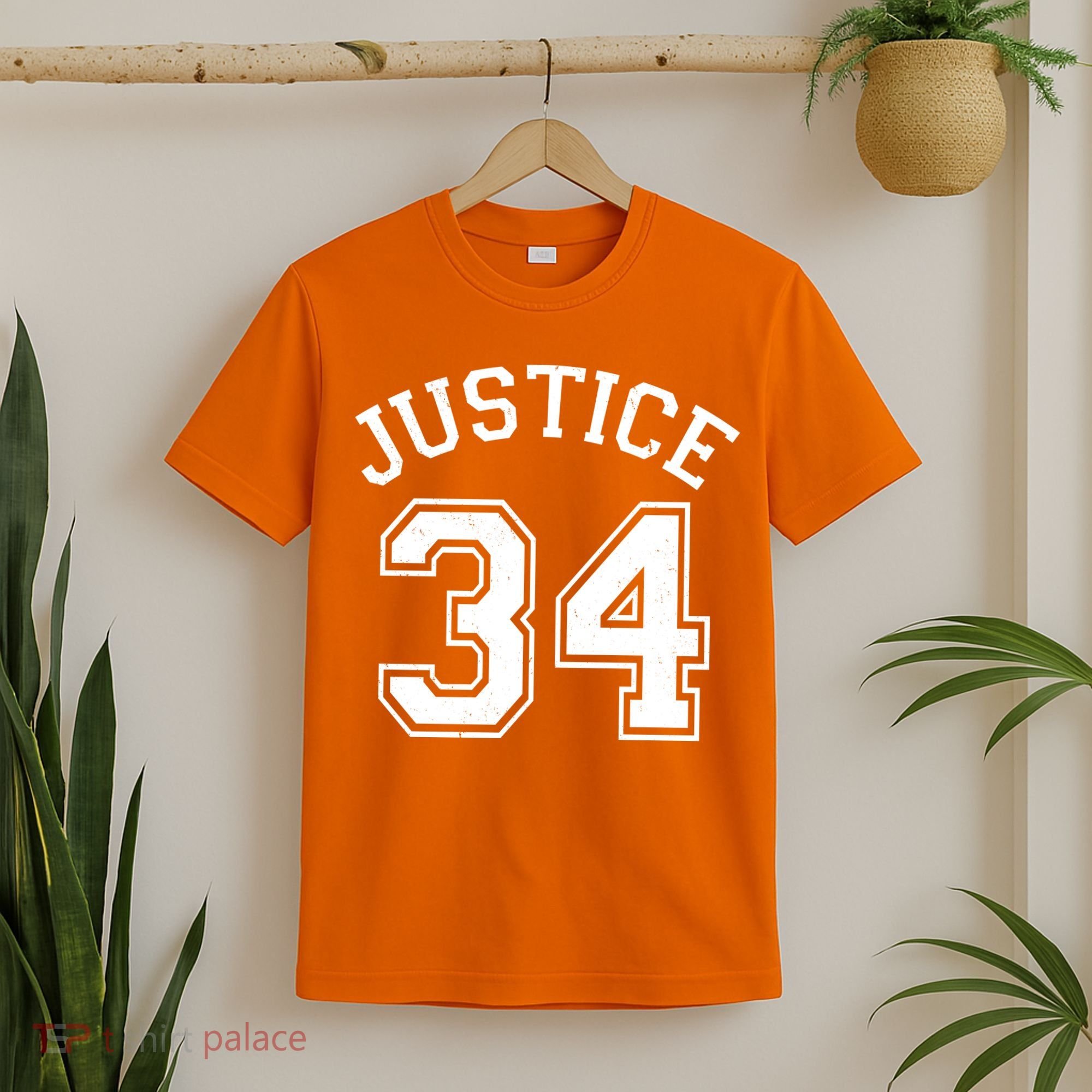 Justice 34 Counts Conviction Trump T-Shirt