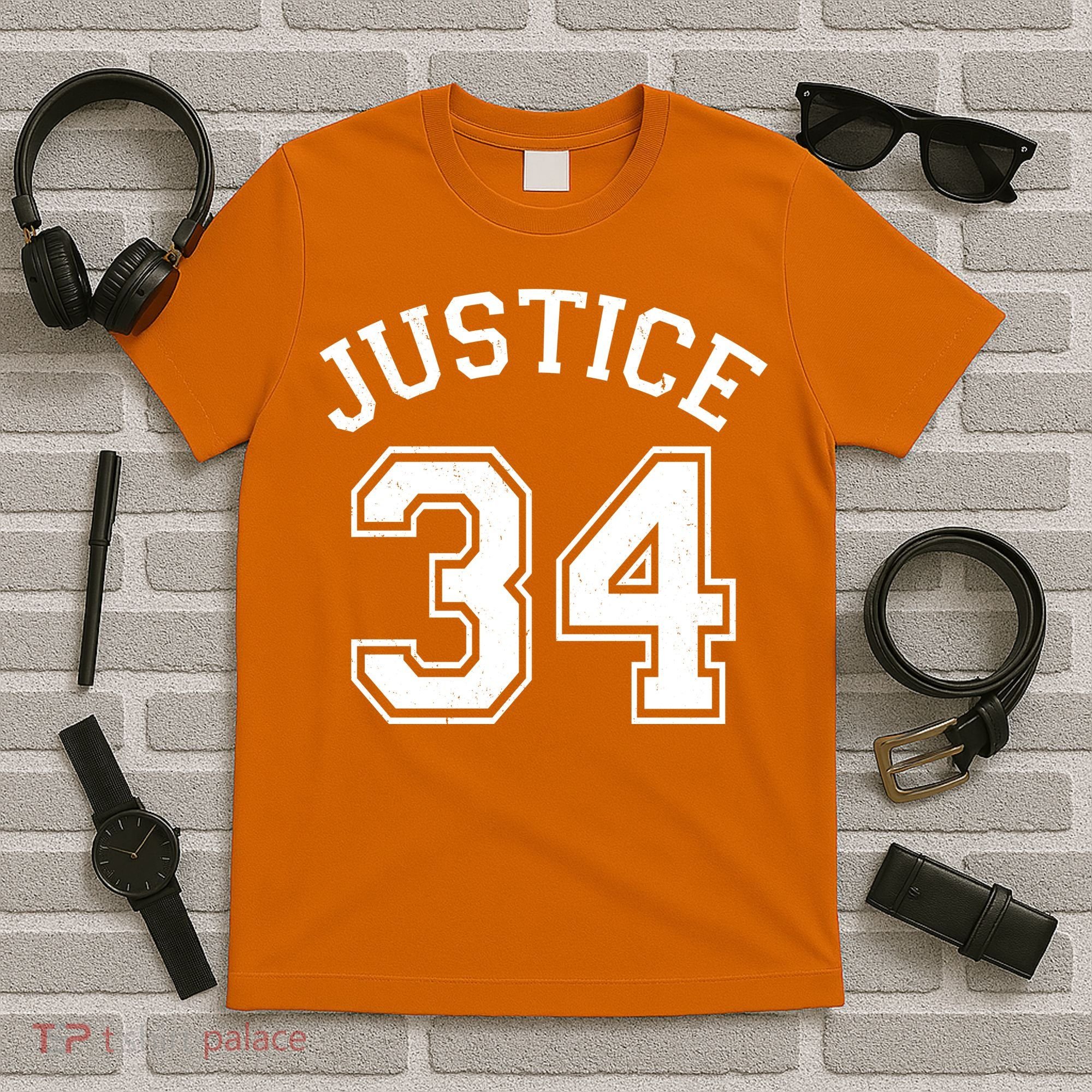 Justice 34 Counts Conviction Trump T-Shirt