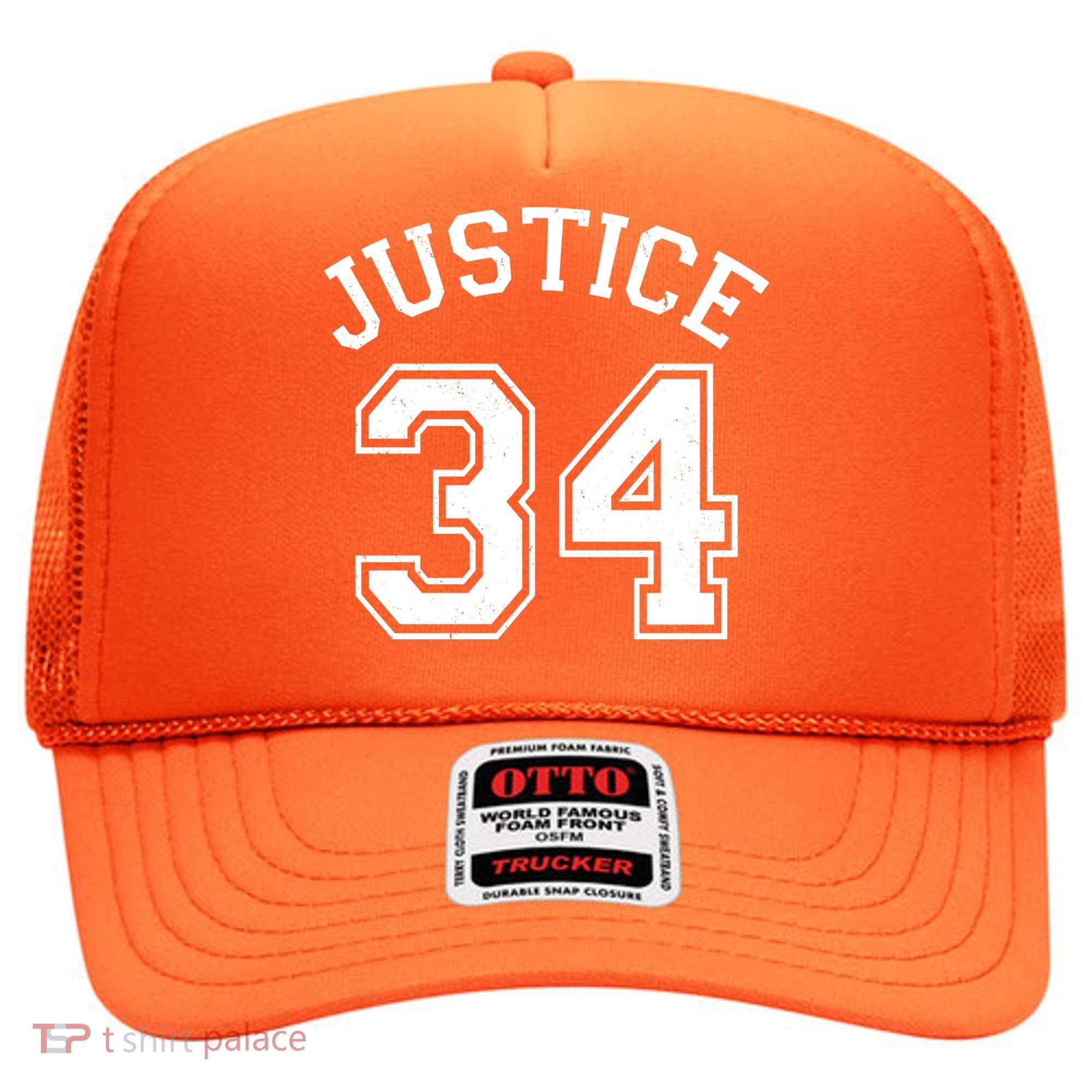 Justice 34 Counts Conviction Trump Hat