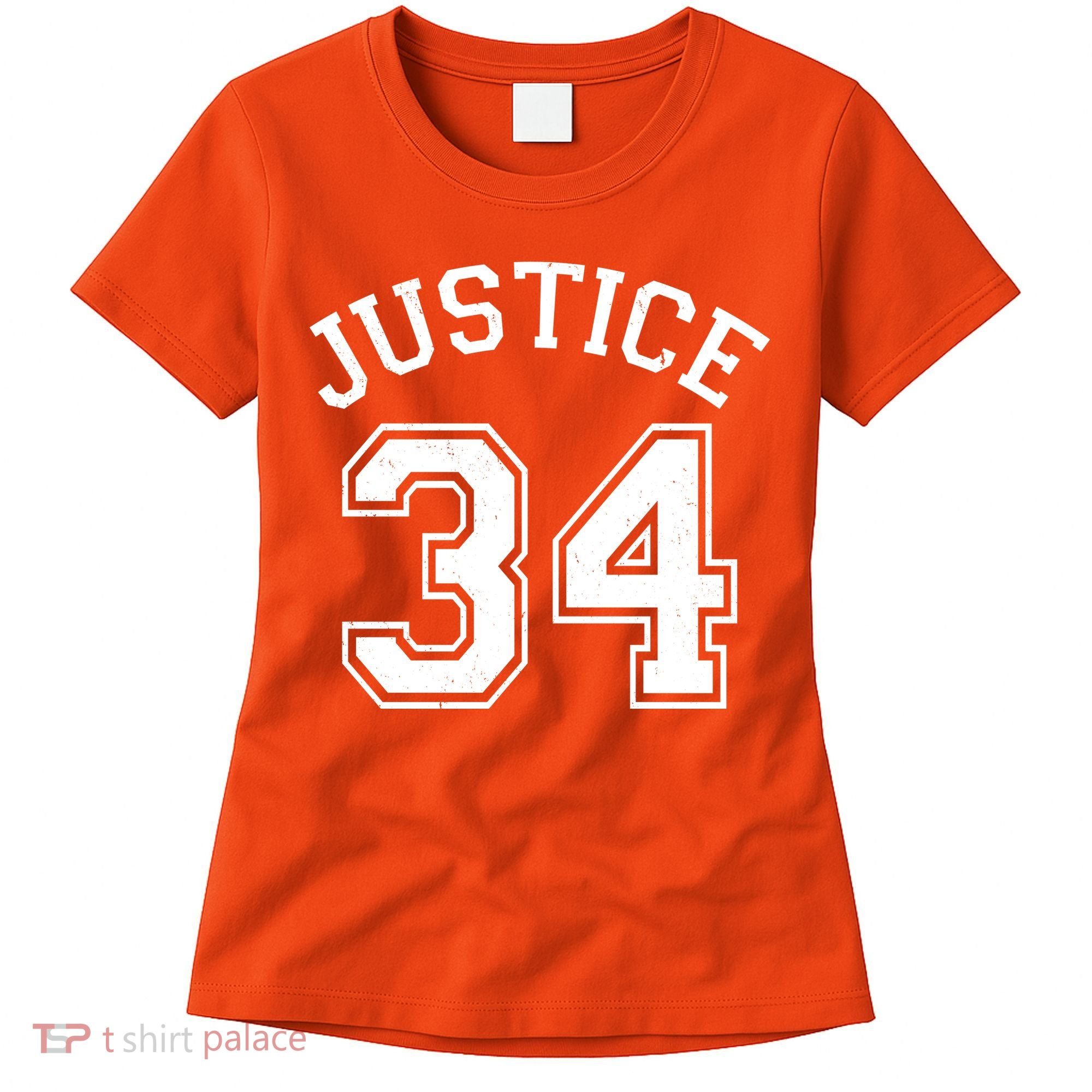 Justice 34 Counts Conviction Trump Women's T-Shirt