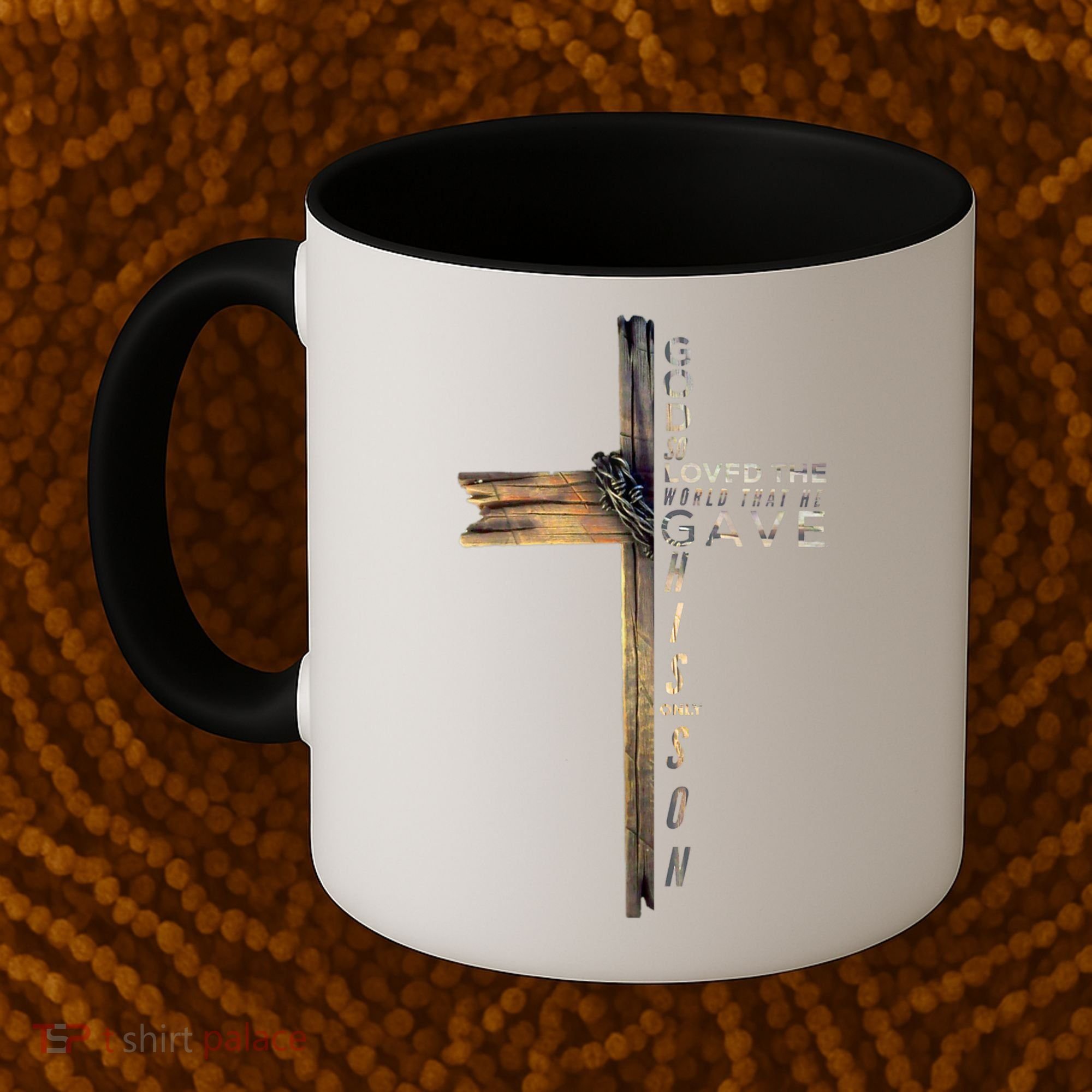 John 3:16 Christian Cross Bible Coffee Mug