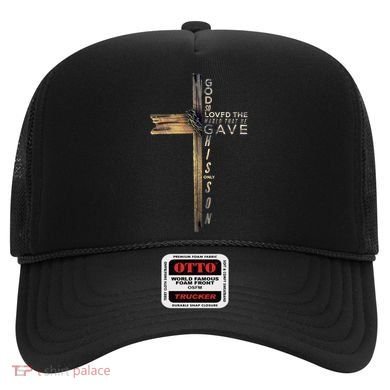 John 3:16 Christian Cross Bible Hat