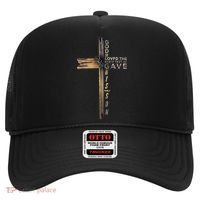 John 3:16 Christian Cross Bible Hat thumb 0