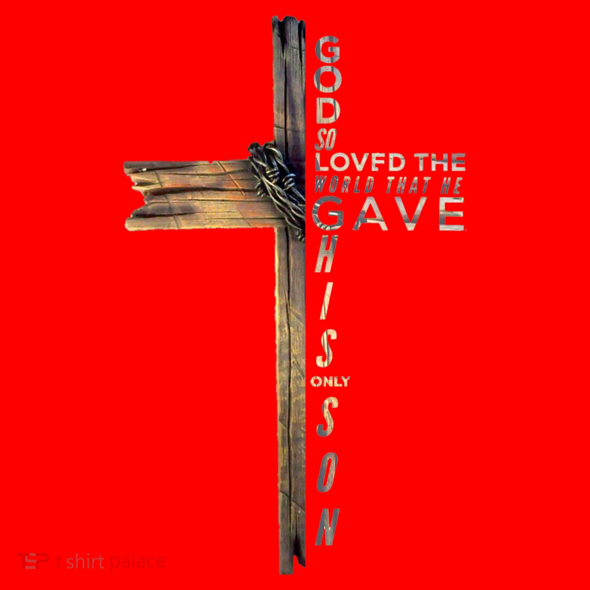 John 3:16 Christian Cross Bible Santa Hat