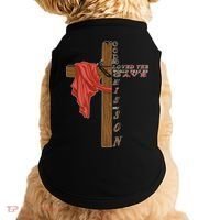 John 3:16 Christian Cross Bible Doggie Tank thumb 0