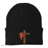 John 3:16 Christian Cross Bible Beanie thumb 0