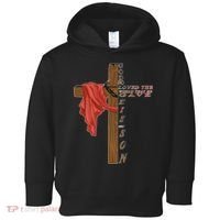 John 3:16 Christian Cross Bible Toddler Hoodie thumb 0
