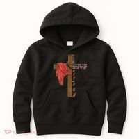 John 3:16 Christian Cross Bible Kids Hoodie thumb 0