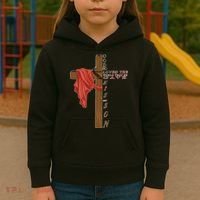 John 3:16 Christian Cross Bible Kids Hoodie thumb 3