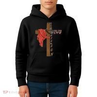 John 3:16 Christian Cross Bible Kids Hoodie thumb 4