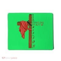 John 3:16 Christian Cross Bible Mousepad thumb 0