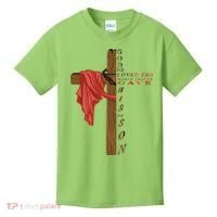 John 3:16 Christian Cross Bible Kids T-Shirt thumb 0