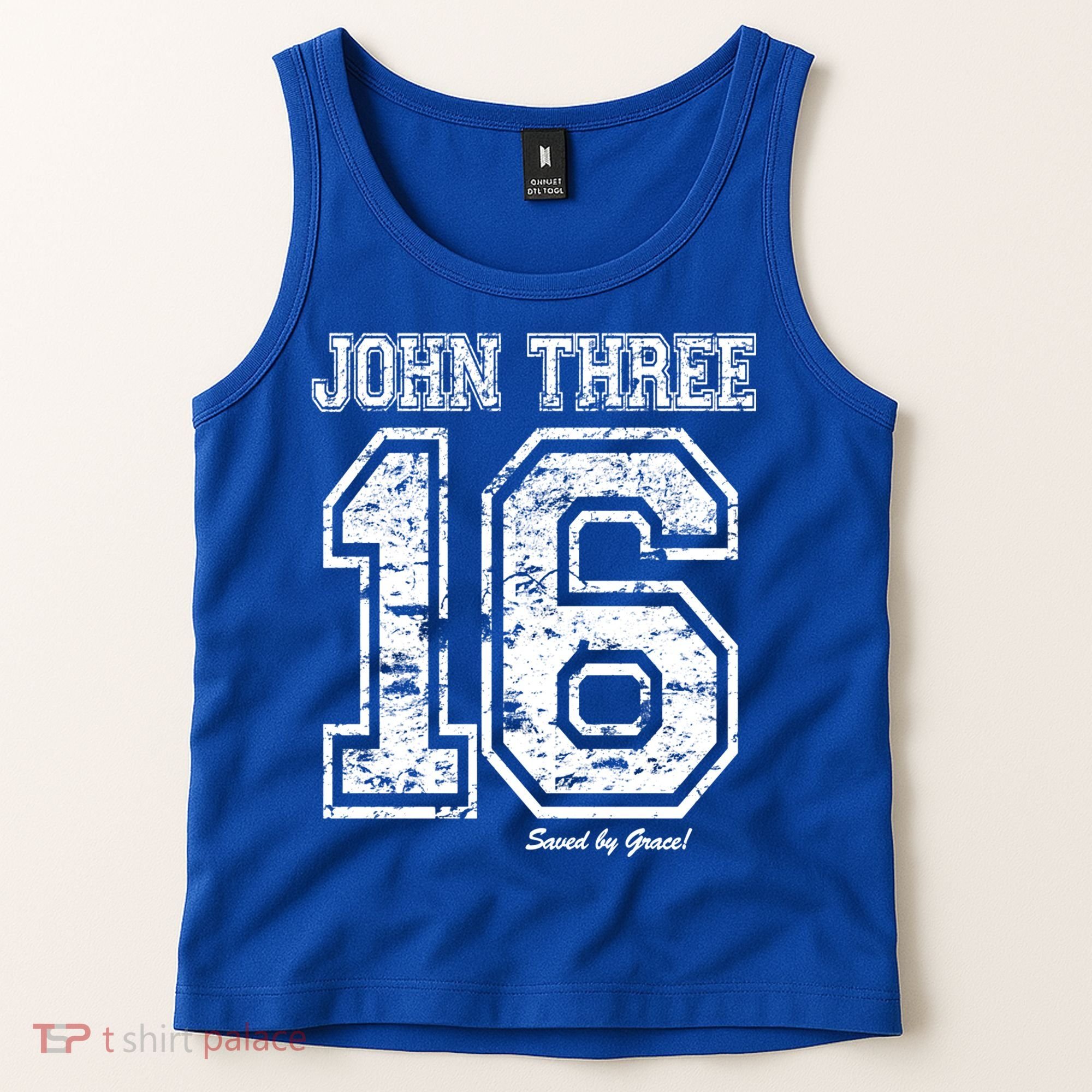 John 3:16 Christian Religious Salvation Gospel Bible Gift Meaningful Gift Tank Top