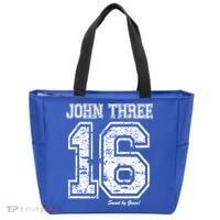 John 3:16 Christian Religious Salvation Gospel Bible Gift Meaningful Gift Tote Bag thumb 0