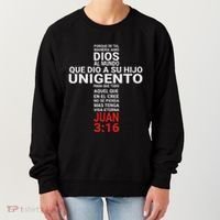 Juan 316 John Playera Camisa Women's Sweatshirt thumb 0