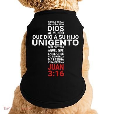Juan 316 John Playera Camisa Doggie Tank