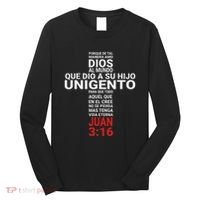 Juan 316 John Playera Camisa Long Sleeve Shirt thumb 0