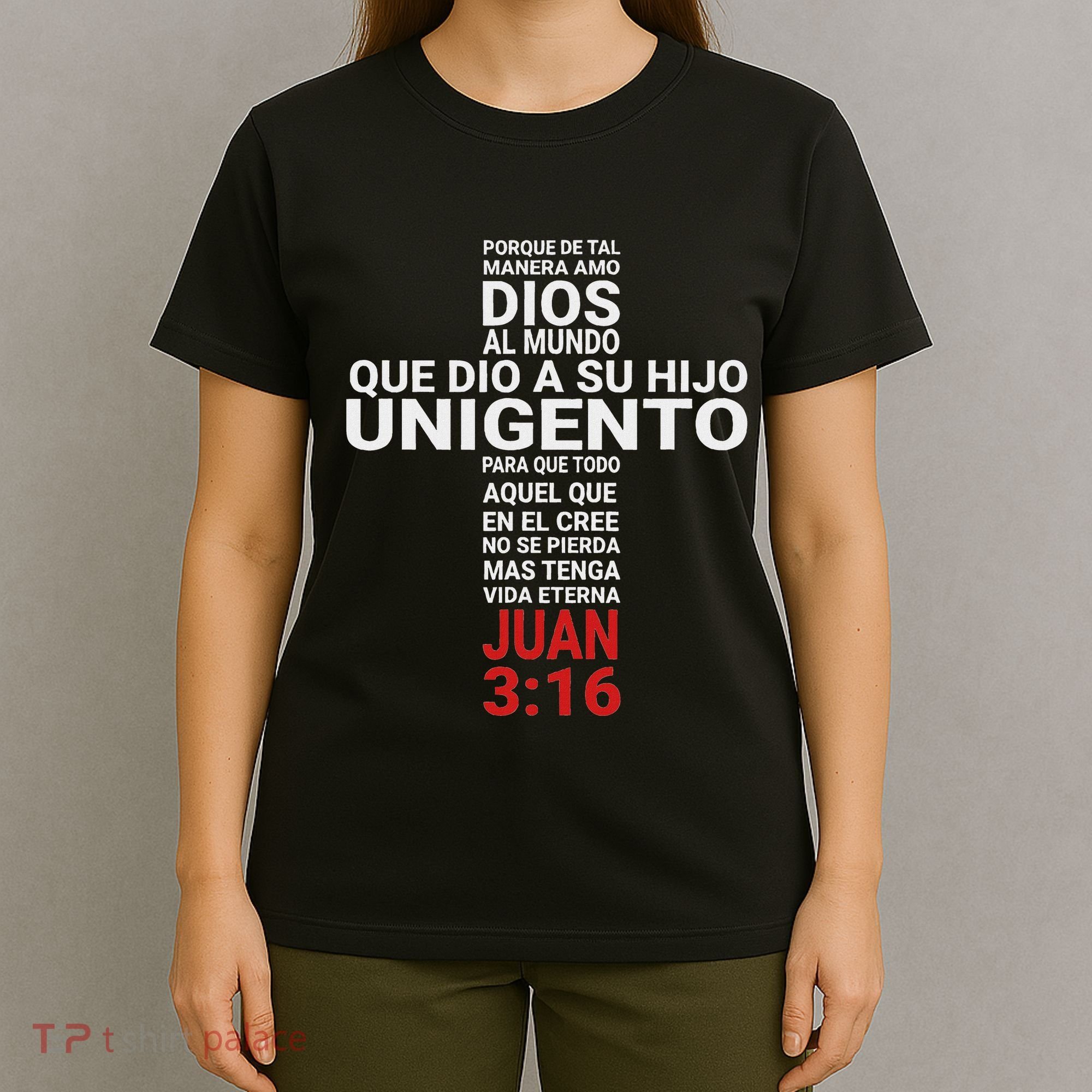 Juan 316 John Playera Camisa T-Shirt