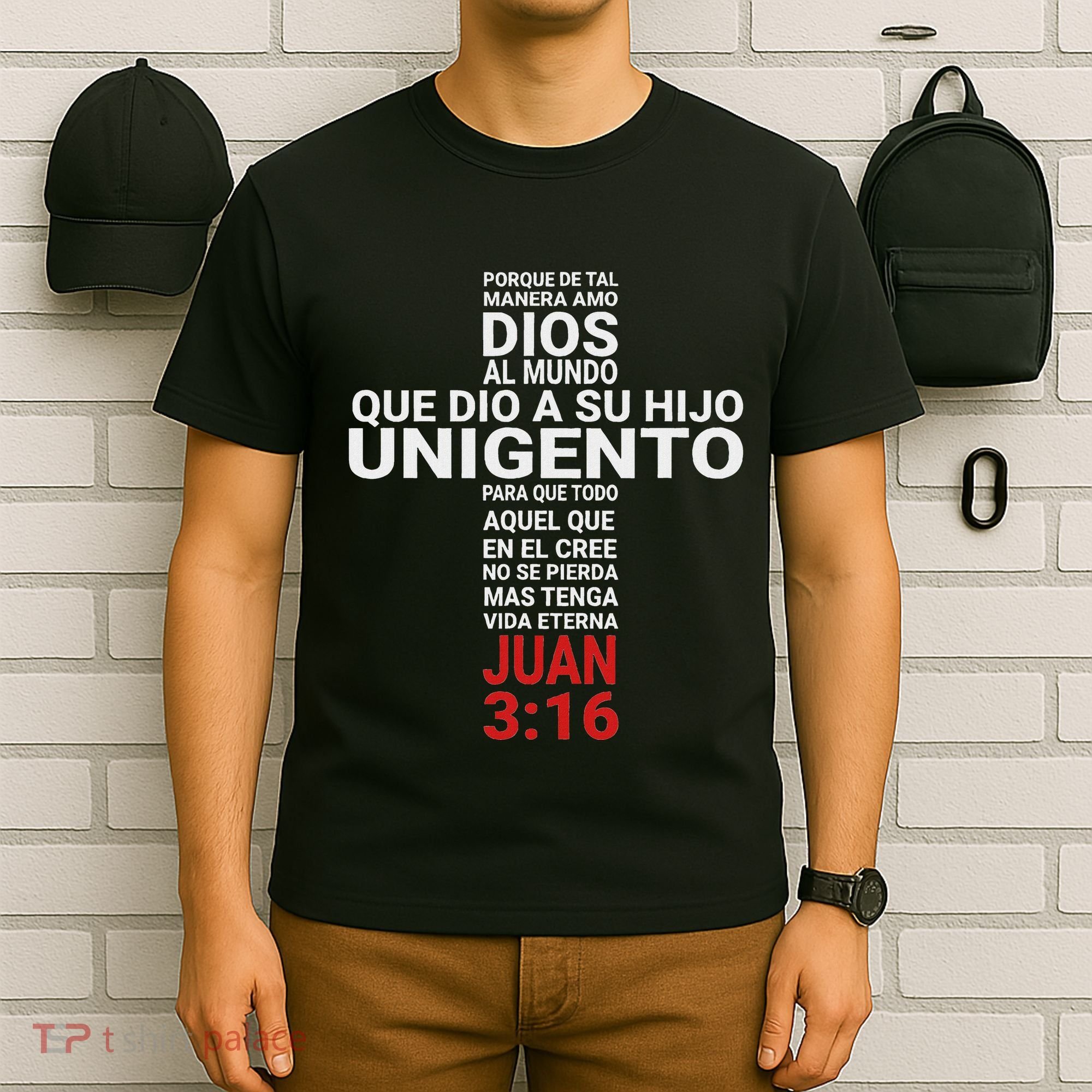 Juan 316 John Playera Camisa T-Shirt
