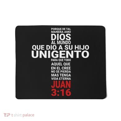 Juan 316 John Playera Camisa Mousepad