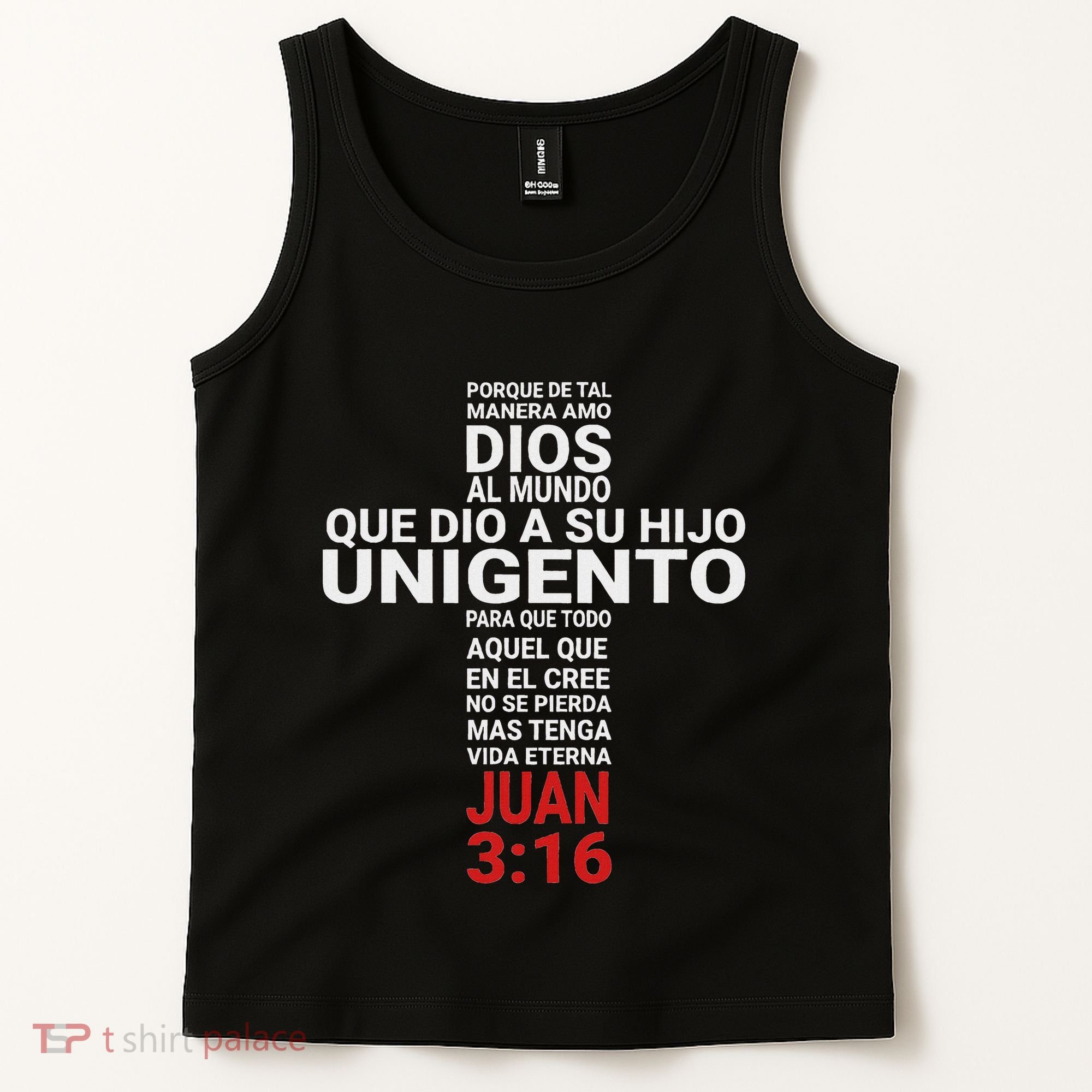 Juan 316 John Playera Camisa Tank Top