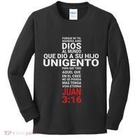 Juan 316 John Playera Camisa Kids Long Sleeve Shirt thumb 0