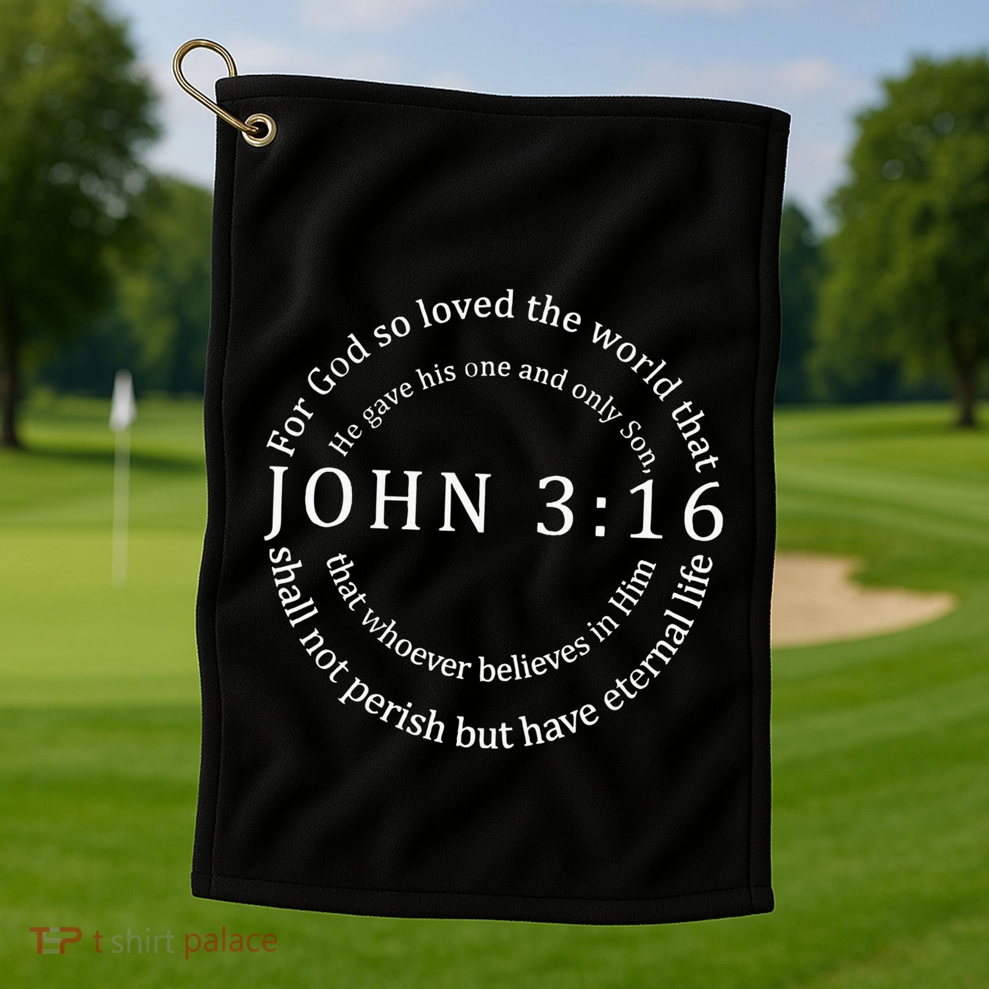 John 316 Golf Towel