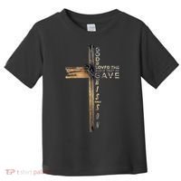 John 316 Jesus Christian God So Loved The World Toddler T-Shirt thumb 0