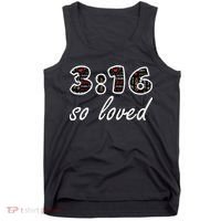 John 316 Jesus Saves Christian Bible Verse Faith Tank Top thumb 0