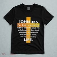 John 316 Kjv Bible Verse T-Shirt thumb 5