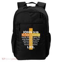 John 316 Kjv Bible Verse Backpack thumb 0