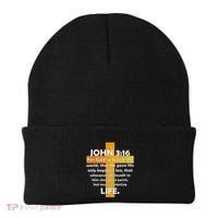 John 316 Kjv Bible Verse Beanie thumb 0